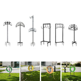 Maxbell Garden Water Hose Storage Organizer Hose Storage Stand for Yard Outside Lawn 110cmx36cm