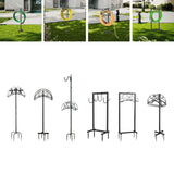 Maxbell Garden Water Hose Storage Organizer Hose Storage Stand for Yard Outside Lawn 110cmx36cm
