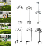 Maxbell Garden Water Hose Storage Organizer Hose Storage Stand for Yard Outside Lawn 110cmx36cm