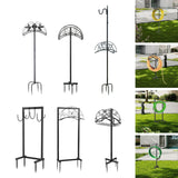 Maxbell Garden Water Hose Storage Organizer Hose Storage Stand for Yard Outside Lawn 110cmx36cm