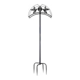 Maxbell Garden Water Hose Storage Organizer Hose Storage Stand for Yard Outside Lawn 110cmx36cm