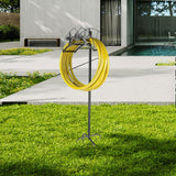Maxbell Garden Water Hose Storage Organizer Hose Storage Stand for Yard Outside Lawn 110cmx36cm