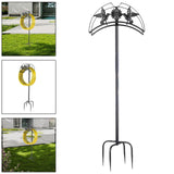 Maxbell Garden Water Hose Storage Organizer Hose Storage Stand for Yard Outside Lawn 110cmx36cm