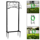 Maxbell Garden Water Hose Storage Organizer Hose Storage Stand for Yard Outside Lawn 110cmx40cm