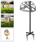 Maxbell Garden Water Hose Storage Organizer Hose Storage Stand for Yard Outside Lawn 107.5cmx10cm