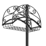Maxbell Garden Water Hose Storage Organizer Hose Storage Stand for Yard Outside Lawn 107.5cmx10cm