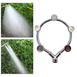 Maxbell Agriculture Sprayer Nozzle Misting Spray Nozzle for Lawn Greenhouse Backyard 5 Heads 10cmx13cm