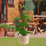 Maxbell Floor Planter Stand Space Saving Flower Stand for Patio Indoor Outdoor Decor S