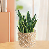 Maxbell Floor Planter Stand Space Saving Flower Stand for Patio Indoor Outdoor Decor S