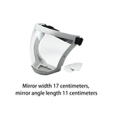 Maxbell Full Face Shield Grinding Face Shield for Cutting Construction Weeds Whacking Gray and Clear
