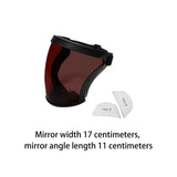 Maxbell Full Face Shield Grinding Face Shield for Cutting Construction Weeds Whacking Dark Tea