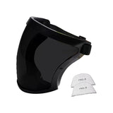Maxbell Full Face Shield Grinding Face Shield for Cutting Construction Weeds Whacking Dark Gray