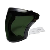 Maxbell Full Face Shield Grinding Face Shield for Cutting Construction Weeds Whacking Dark Green