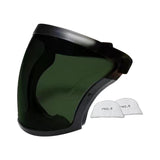 Maxbell Full Face Shield Grinding Face Shield for Cutting Construction Weeds Whacking Dark Green