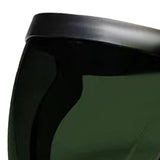 Maxbell Full Face Shield Grinding Face Shield for Cutting Construction Weeds Whacking Dark Green