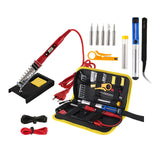 Maxbell Soldering Iron Set US Adapter Multipurpose 80W for Carving Welding Repairing Red