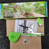 Maxbell Plant Tying Machine with Tape Staples Tomatoes Peppers Plant Vine Tying Tool