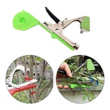 Maxbell Plant Tying Machine with Tape Staples Tomatoes Peppers Plant Vine Tying Tool