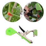Maxbell Plant Tying Machine with Tape Staples Tomatoes Peppers Plant Vine Tying Tool