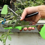 Maxbell Plant Tying Machine with Tape Staples Tomatoes Peppers Plant Vine Tying Tool