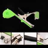 Maxbell Plant Tying Machine with Tape Staples Tomatoes Peppers Plant Vine Tying Tool