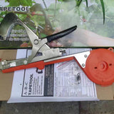 Maxbell Plant Tying Machine with Tape Staples Tomatoes Peppers Plant Vine Tying Tool