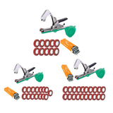 Maxbell Plant Tying Machine Garden Vegetable with Tape Staples Plant Vine Tying Tool with 10 Tapes