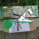 Maxbell Plant Tying Machine Garden Vegetable with Tape Staples Plant Vine Tying Tool with 20 Tapes