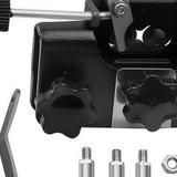 Maxbell Maxbell Chain Saw Sharpening Jig Tool Kit Length 8.5cm Sturdy Aluminum Alloy Portable Black
