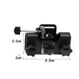 Maxbell Maxbell Chain Saw Sharpening Jig Tool Kit Length 8.5cm Sturdy Aluminum Alloy Portable Black