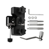 Maxbell Maxbell Chain Saw Sharpening Jig Tool Kit Length 8.5cm Sturdy Aluminum Alloy Portable Black