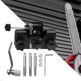 Maxbell Maxbell Chain Saw Sharpening Jig Tool Kit Length 8.5cm Sturdy Aluminum Alloy Portable Black