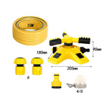 Maxbell Automatic Lawn Sprinkler for Plant Irrigation Adjustable Large Area Coverage DN20 Quick Connect