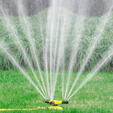 Maxbell Automatic Lawn Sprinkler for Plant Irrigation Adjustable Large Area Coverage DN20 Quick Connect