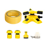 Maxbell Automatic Lawn Sprinkler for Plant Irrigation Adjustable Large Area Coverage DN20 Quick Connect