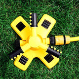 Maxbell Automatic Lawn Sprinkler for Plant Irrigation Adjustable Large Area Coverage DN20 Quick Connect