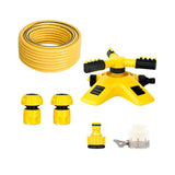 Maxbell Automatic Lawn Sprinkler for Plant Irrigation Adjustable Large Area Coverage DN20 Quick Connect