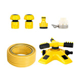 Maxbell Automatic Lawn Sprinkler for Plant Irrigation Adjustable Large Area Coverage DN20 Quick Connect