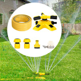 Maxbell Automatic Lawn Sprinkler for Plant Irrigation Adjustable Large Area Coverage DN20 Quick Connect