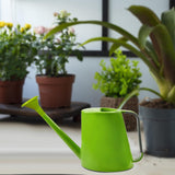 Maxbell Watering Can 1.8L Portable Long Handle Watering Pot for Outdoor Patio Office Green