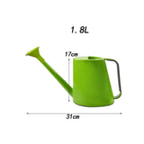 Maxbell Watering Can 1.8L Portable Long Handle Watering Pot for Outdoor Patio Office Green