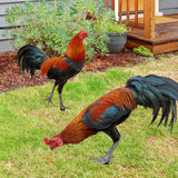 Maxbell Garden Stakes Decoration Yard Stakes Animal Sculpture for Garden Patio Fence Style B