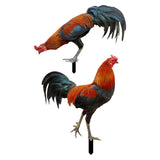 Maxbell Garden Stakes Decoration Yard Stakes Animal Sculpture for Garden Patio Fence Style A and B