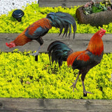 Maxbell Garden Stakes Decoration Yard Stakes Animal Sculpture for Garden Patio Fence Style A and B