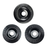 Maxbell 3Pcs Angle Grinder Disc Portable Wood Shaping Wheel for Marble Tea Tray Wood 125mm