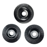 Maxbell 3Pcs Angle Grinder Disc Portable Wood Shaping Wheel for Marble Tea Tray Wood 125mm