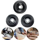 Maxbell 3Pcs Angle Grinder Disc Portable Wood Shaping Wheel for Marble Tea Tray Wood 125mm