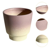 Maxbell Pottery Planter with Drainage Hole Plant Pot for Desktop Outdoor Indoor Yard 12cm