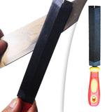 Maxbell Sharpening Hone with Handle Garden Tool Sharpener for Hatchet Drill 6 Inch