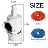 Maxbell 9-100-9001 for Swimming Pool Cleaner Premium Wall Fitting Connector Assembly